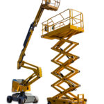 Scissor lift on rent