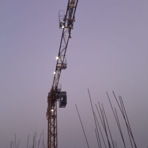 Internal climbing Potain Tower crane for sale