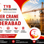Tower Crane Available for Sale in Hyderabad